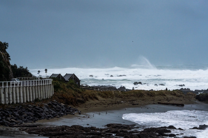 South coast waves